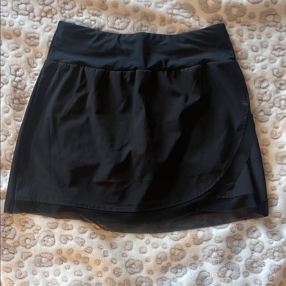 Black Athletic Skort